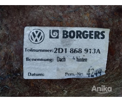 Обшивка потолка крыши Volkswagen LT 1996-2006 Borgers 2D1868913A - Image 9