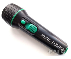 Фонарь MEGA POWER под 2 большие батарейки