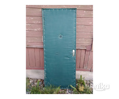 Дверь входная деревянная СССР тяжёлая и мощная - Image 3