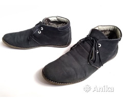 Ботинки кожаные мужские PANDA нубук на меху - Image 2