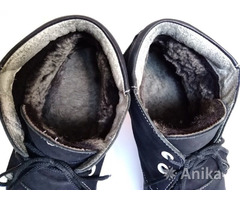 Ботинки кожаные мужские PANDA нубук на меху - Image 4
