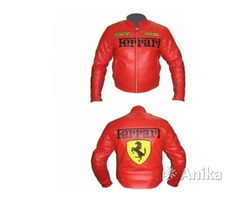 Куртка Top Gear genuine leather quality FERRARI